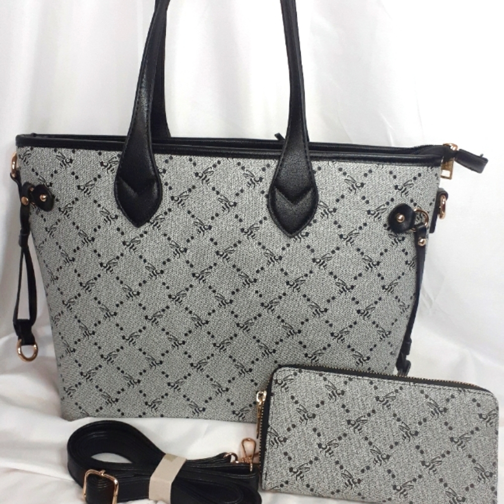 American Bee bag with wallet set
